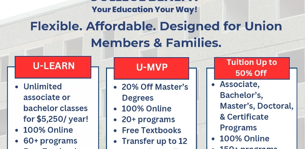 EBS College Benefits Flyer
