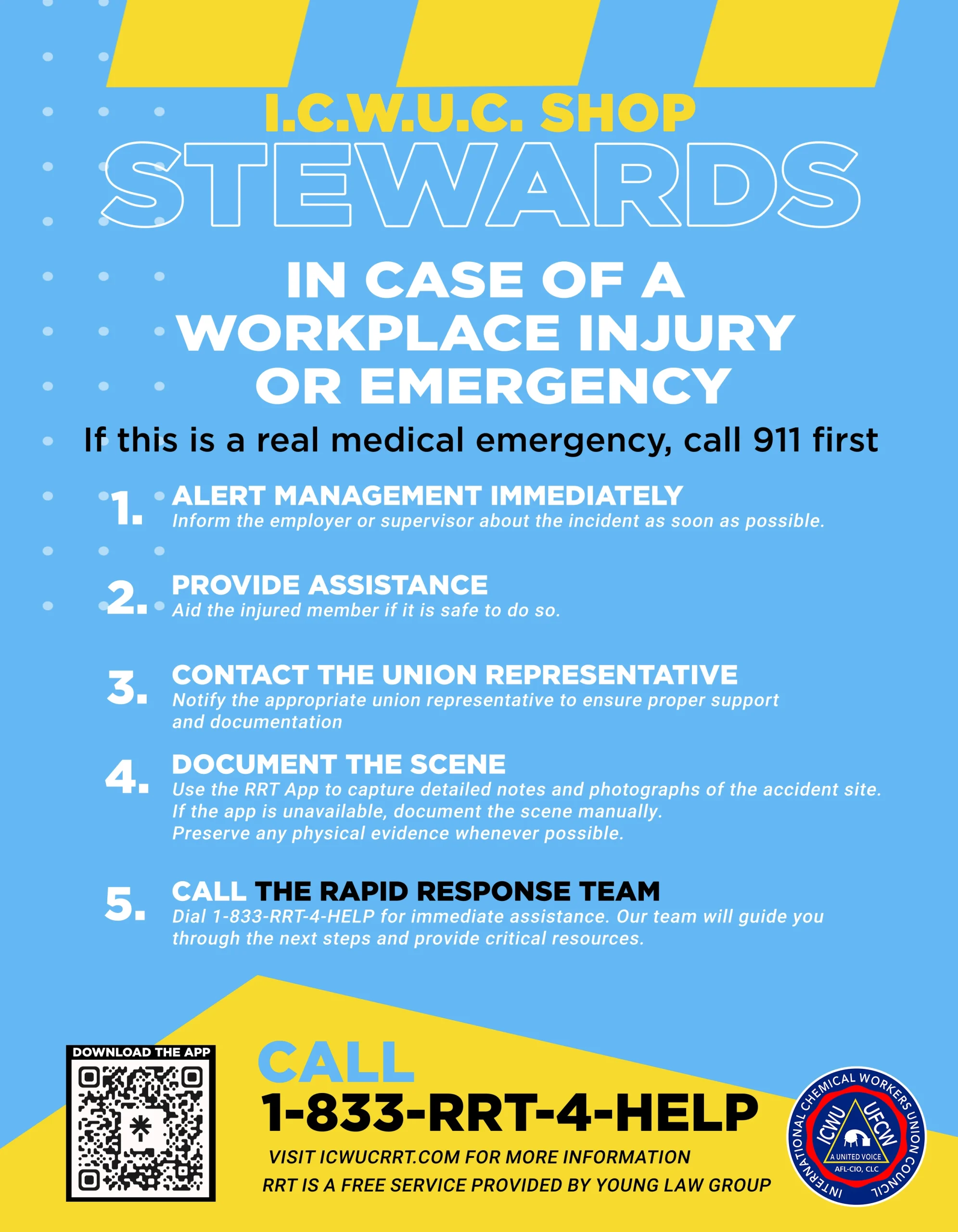Shop Steward Poster